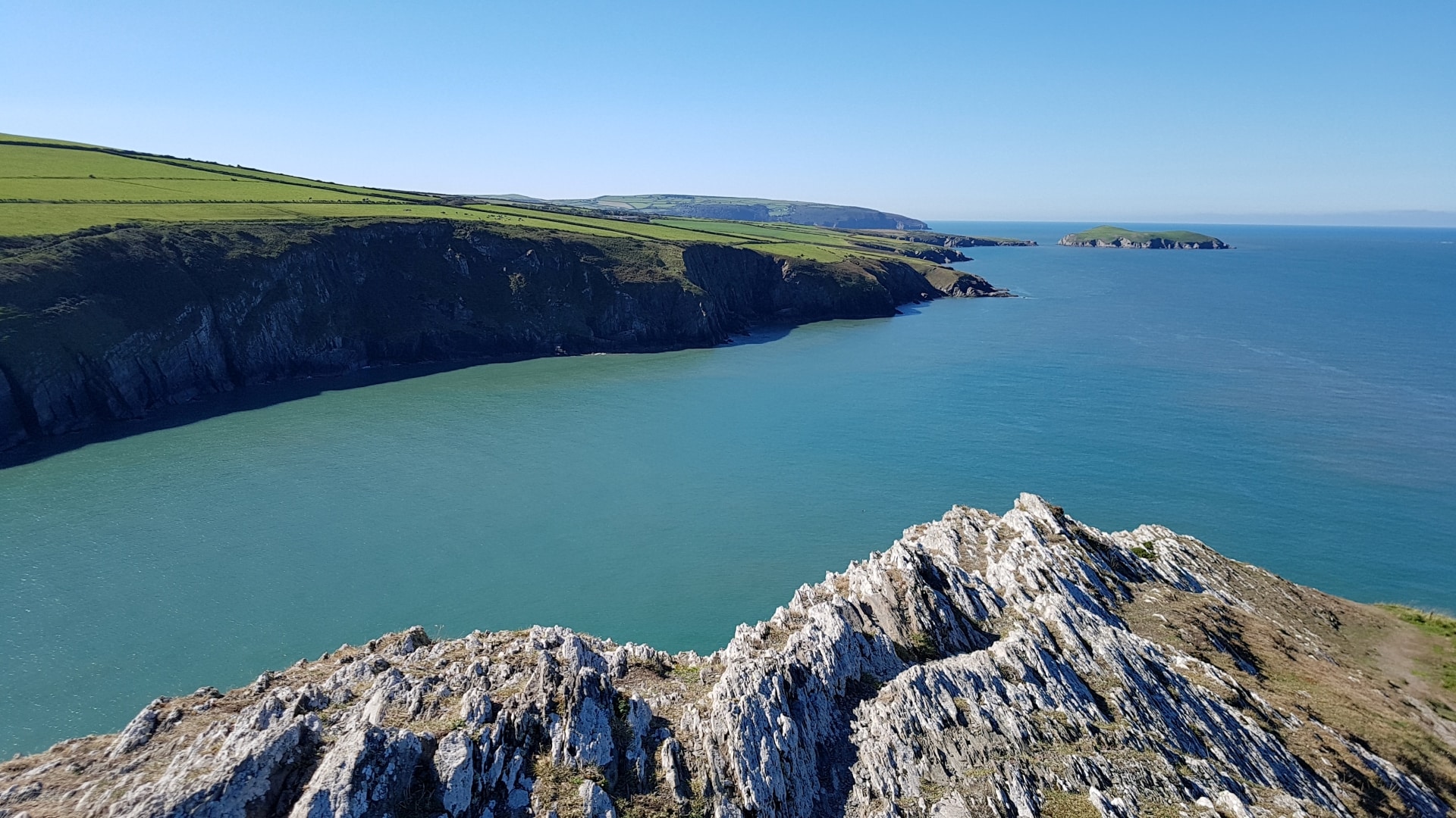 Mwnt - View from the Top