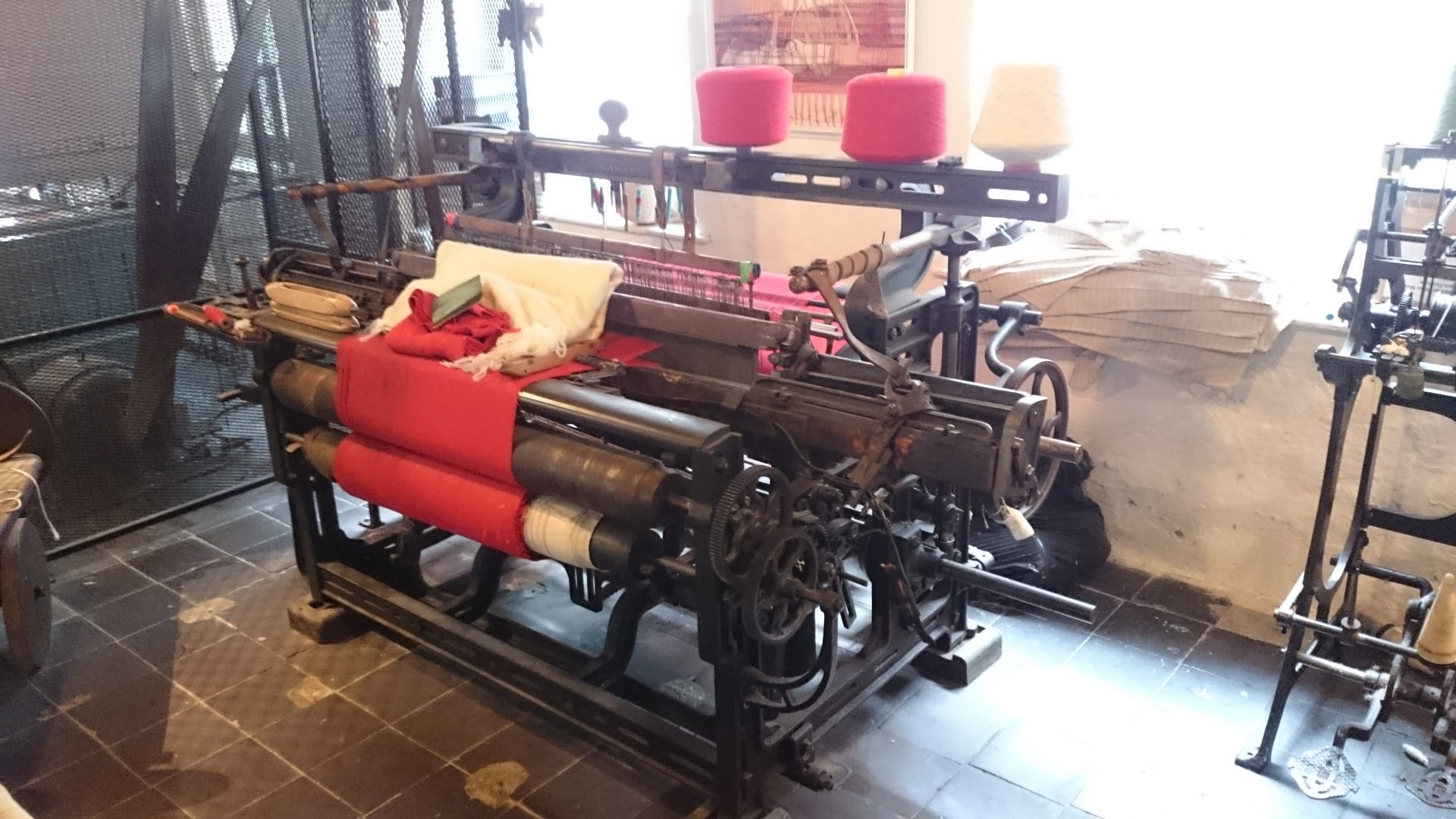Historic Machinery at the National Wool Museum