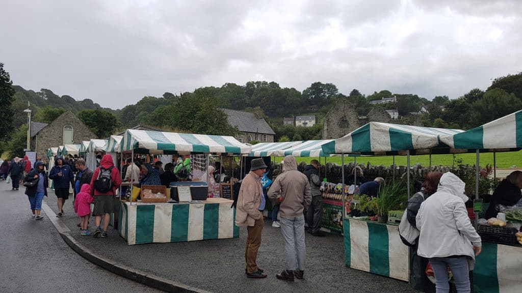 Abbey and Tuesday Market at St Dogmaels