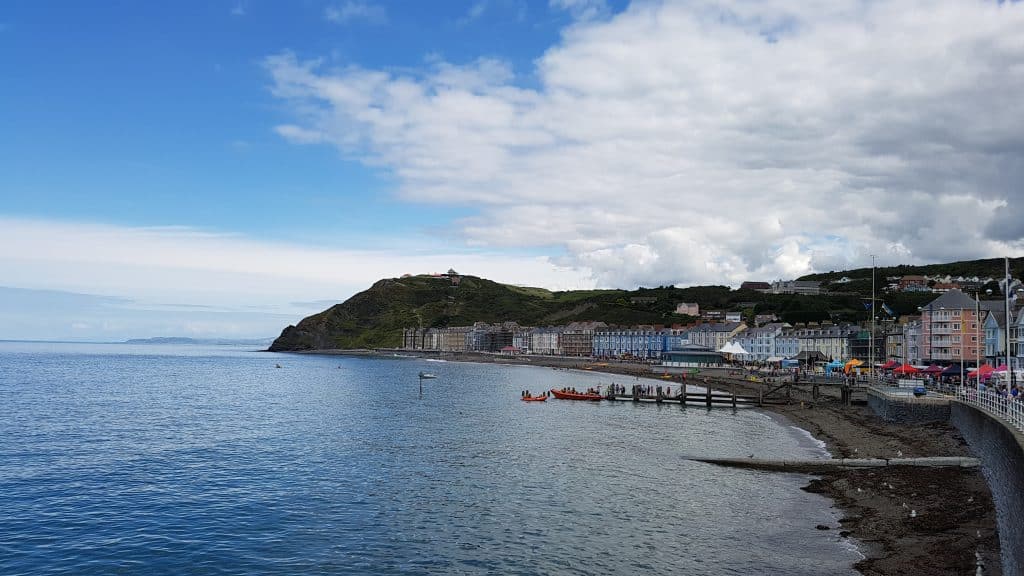Aberystwyth Looking towards Constitution Hill