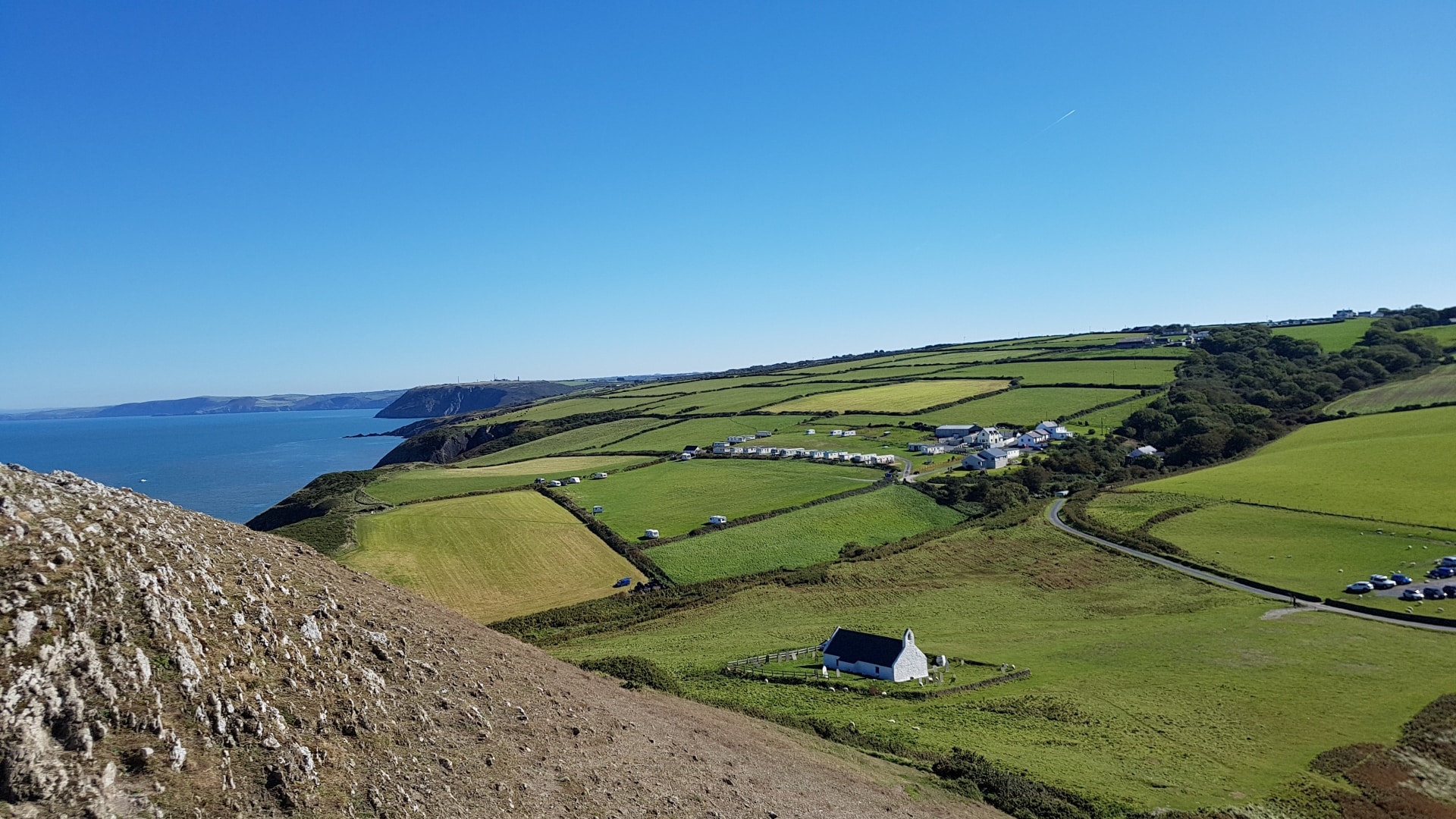 Mwnt - View from the Top